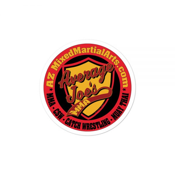 Average Joes MMA Circle stickers – Average Joes MMA, Prescott Arizona